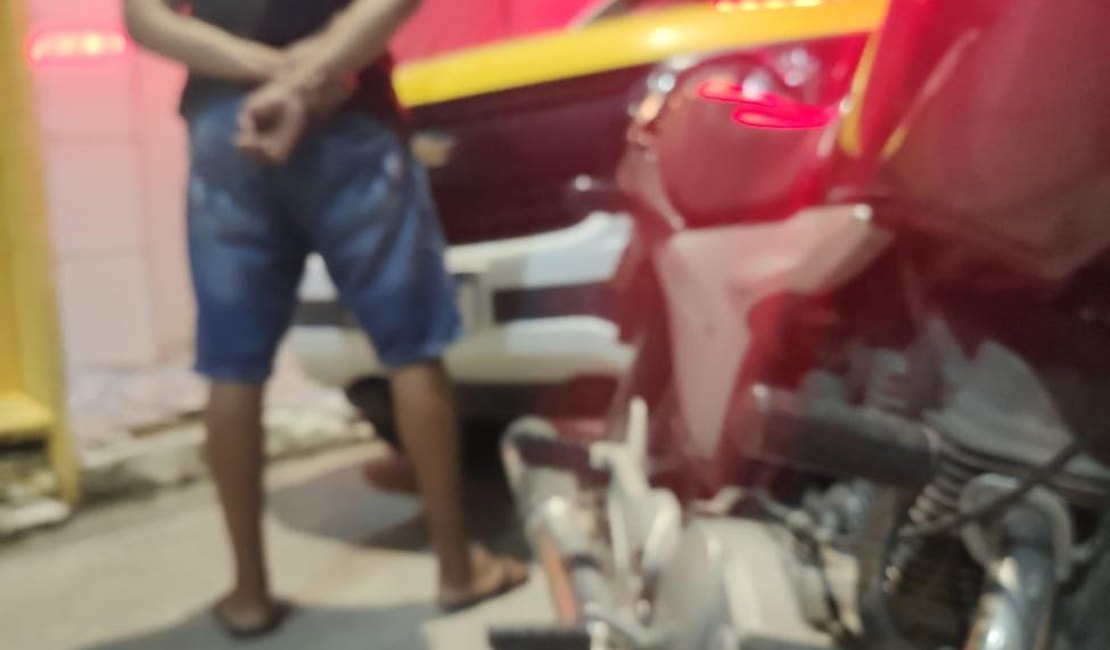 Motociclista é preso por direção perigosa em Porto Calvo