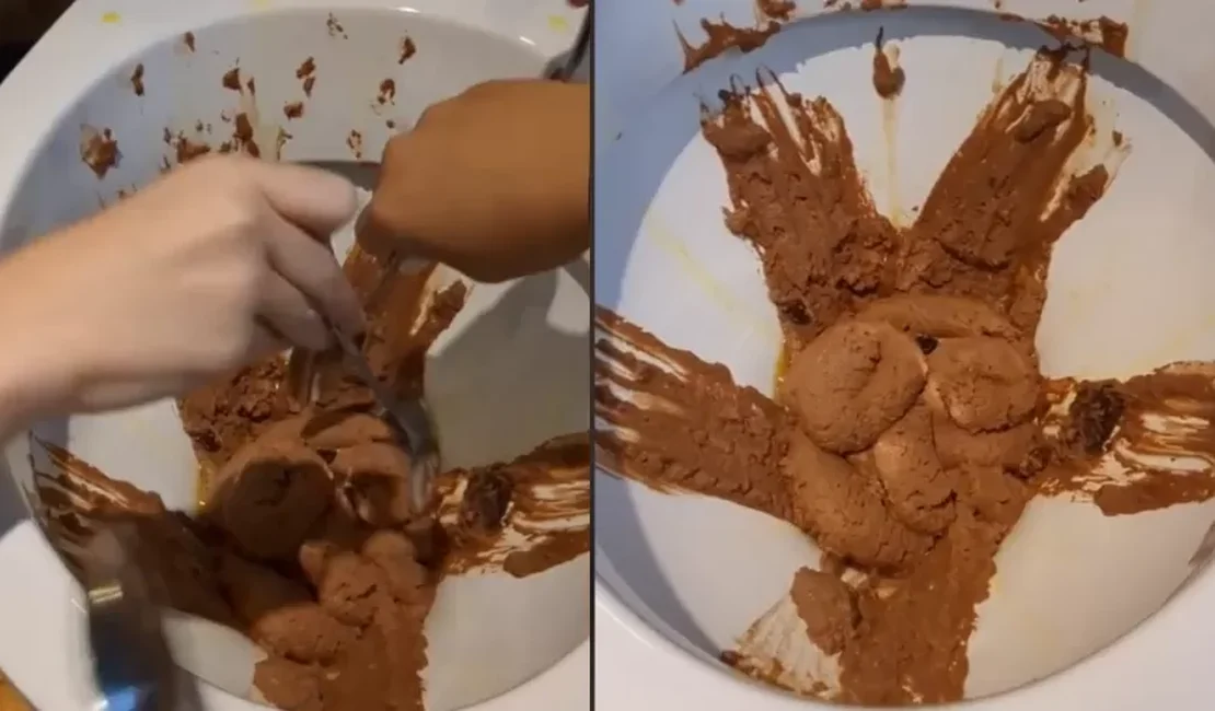 Restaurante serve sorvete de chocolate em vaso sanitário para simular fezes
