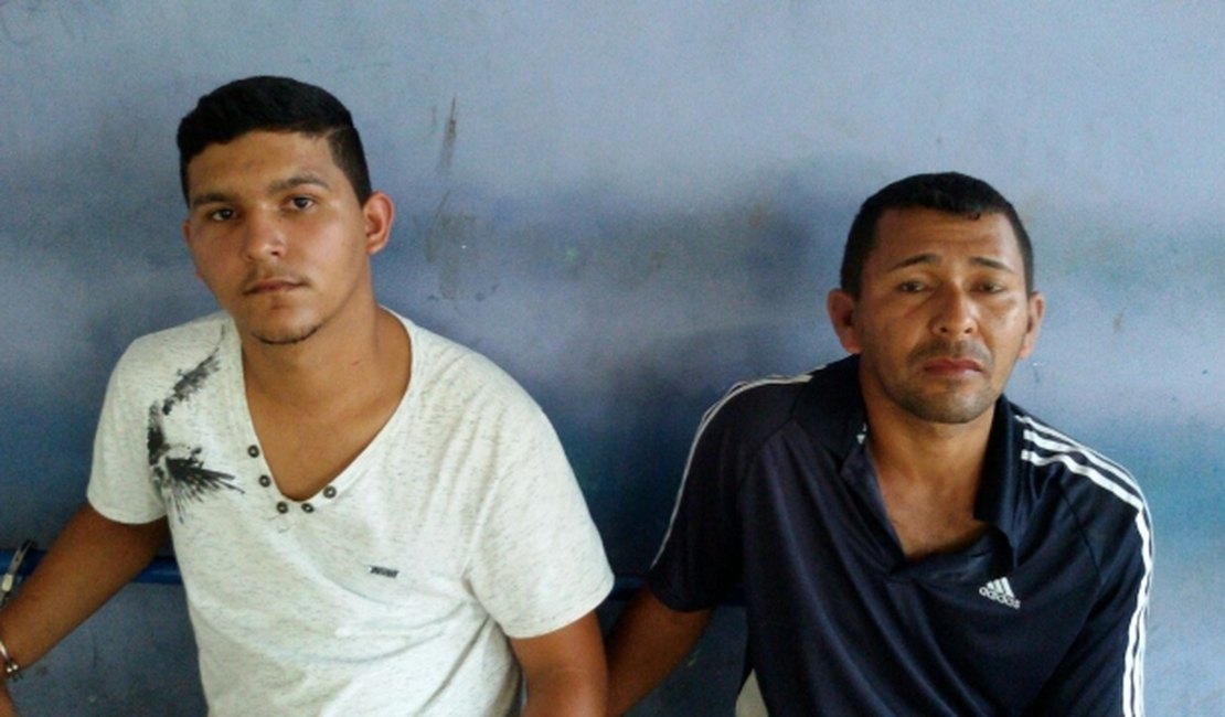 Polícias Civil e Militar prendem dois de três acusados de tentar matar militar