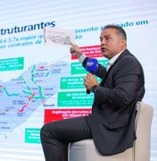 “Vamos fazer a Ponte de Penedo, o Arco Metropolitano de Maceió e concluir a BR-101”, destaca Renan Filho