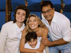 Luciano Szafir elogia relação com marido de Sasha: 'Menino de ouro'