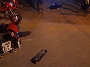 [Vídeo]  Motociclista não resiste e morre após colidir em estacas no município de Craíbas