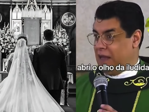 Padre orienta noiva a repensar casamento após noivo pedir 13 mudanças