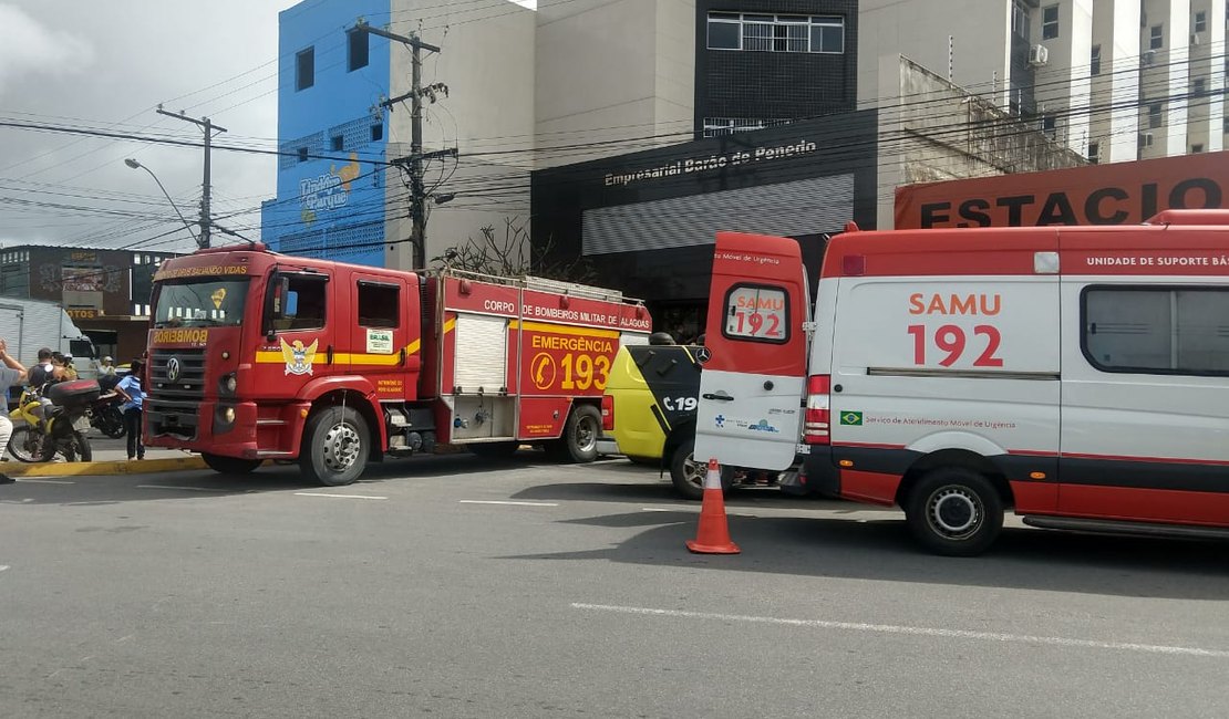 Homem morre após cair de 13º andar de prédio no Centro de Maceió