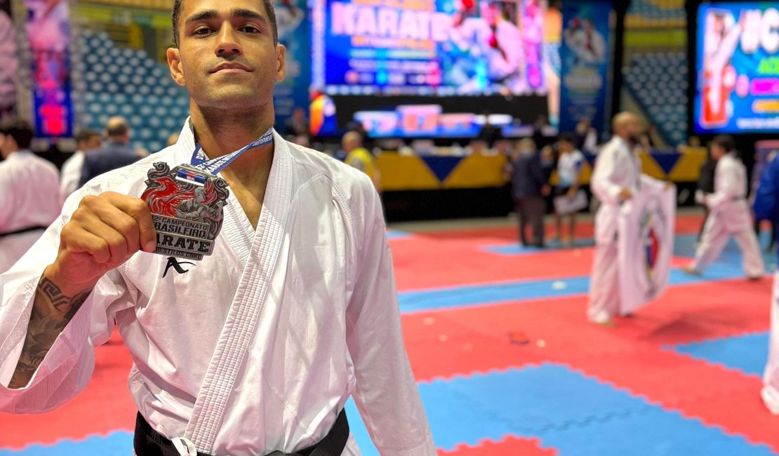 Sargento da Polícia Militar garante vaga no Mundial de Karatê, na Romênia
