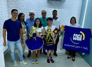 Pinto da Madrugada é homenageado por estudantes de Coruripe em Olimpíada de Robótica