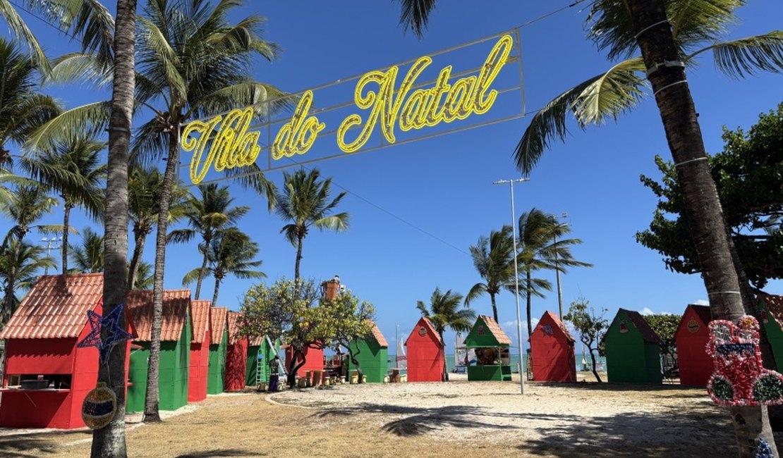 Vila de Natal reúne arte, cultura e gastronomia à beira-mar de Maceió