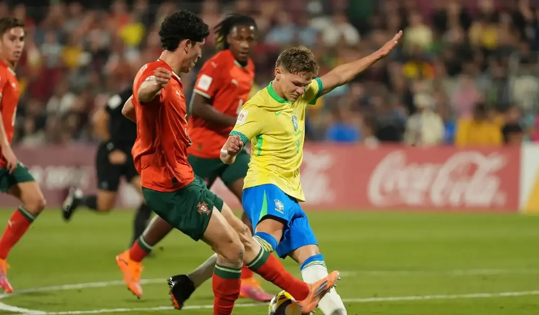 Brasil perde para Portugal e fica fora do Mundial Sub-17