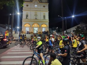 SMTT de Palmeira dos Índios promove passeio ciclístico pela segurança no trânsito