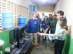 Projeto do Ministério Público fiscaliza escola da rede municipal