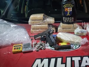 Dois homens são presos por homicídio e tráfico de drogas na Cidade Universitária