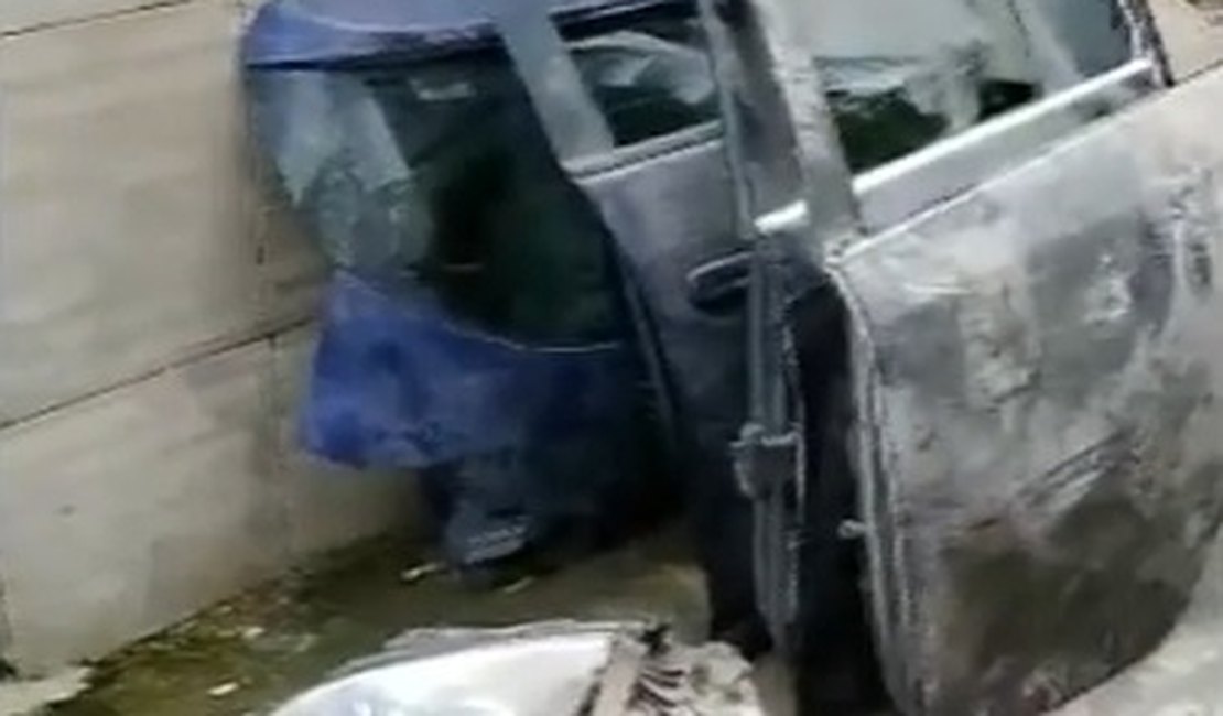 PC encontra mais um ponto de desmanche de carros roubados em Maceió