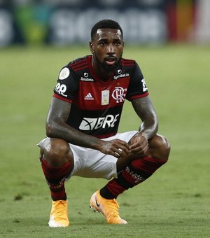 Gerson, do Flamengo, se manifesta após expulsão na semifinal do Mundial de Clubes