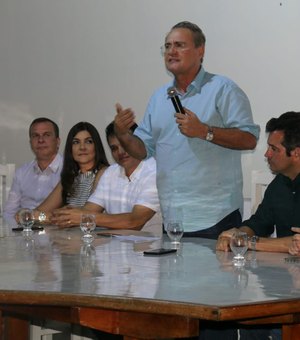 “Rogério está conseguindo inverter a ordem do desenvolvimento de Arapiraca”, afirma Renan 