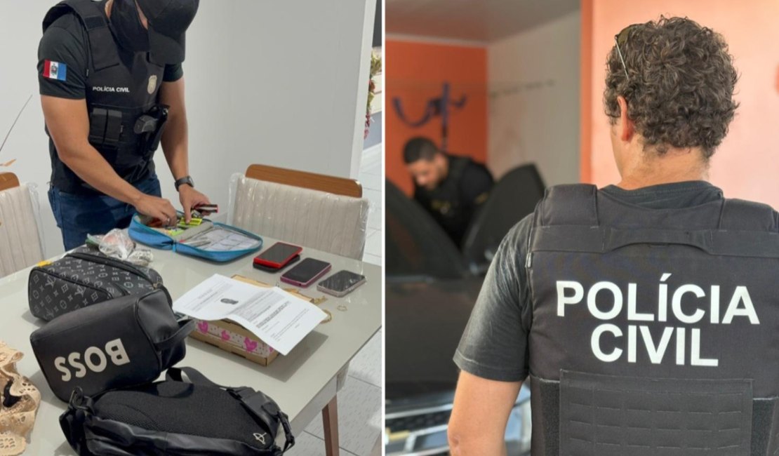 Operação mira lojas que teriam ligação com tráfico em Maceió, Arapiraca e outras cidades; nove são presos