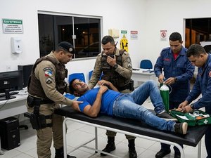 Motociclista tem crise convulsiva ao ser parado pela polícia no município de Penedo