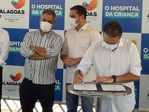 Governador autoriza obras do Hospital da Criança; esta é a sexta unidade de saúde implantada na gestão