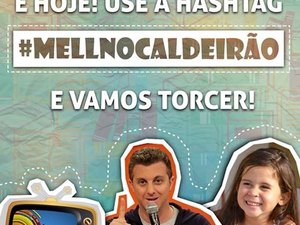 Mell é convidada para quadro 'Agora ou Nunca' no Caldeirão do Huck