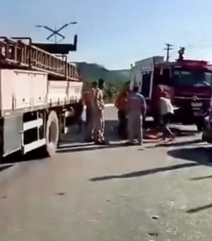 Colisão entre carro e caminhão da Equatorial deixa um morto no Litoral Norte