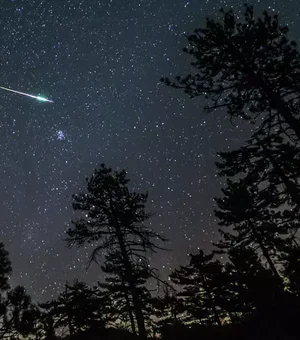 Chuva de meteoros poderá ser vista na madrugada desta quinta-feira (29)