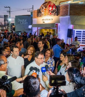 [Vídeo] Arapiraca inaugura nova Casa de Cultura com biblioteca e sede da Secretaria de Cultura, Esporte e Juventude