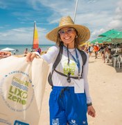 Governo de Alagoas participa de atividade socioambiental na Praia do Francês