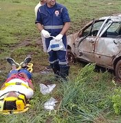 Acidente em rodovia deixa duas pessoas feridas em Arapiraca