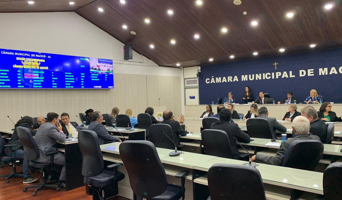Câmara aprova Orçamento de Maceió em sessão extraordinária
