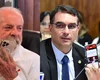 A 3 meses da eleição, Lula lidera em seguidores nas redes, e Flávio, tração