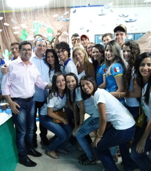 Vice-governador Luciano Barbosa participa de evento estudantil em Craíbas