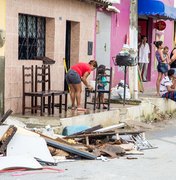 Famílias desalojadas na cidade do Pilar começam a voltar para casa
