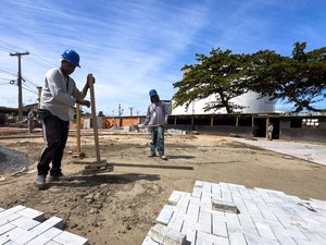 Obras da nova orla do Porto de Maceió chegam a 25% de execução