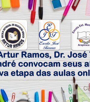 [Vídeo] Escolas de Arapiraca convocam alunos pra obter informações sobre aulas on-line