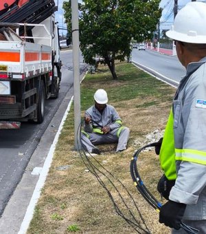 Novo furto de cabeamentos no viaduto da antiga PRF gera prejuízo de cerca de R$ 500 mil