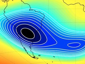 Anomalia magnética sobre o Brasil é analisada pela Nasa