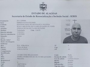 Reeducando foge pela porta da frente em sistema prisional