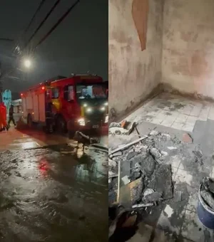 Mulher que sobreviveu a incêndio em kitnet no bairro do Farol segue internada no HGE