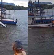 Ônibus perde controle e cai com passageiros em rio no Pará