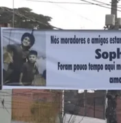 Moradores fazem protesto e pedem justiça por irmãos alagoanos mortos em SP