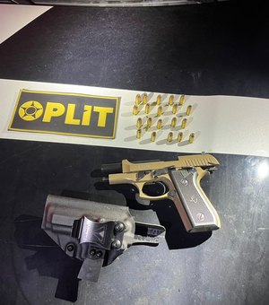 Homem é preso com arma em bar de Maceió e mostra carteira de estágio da OAB para se livrar