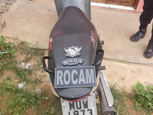 Moto com queixa de furto é recuperada pela PM no Nilo Coelho