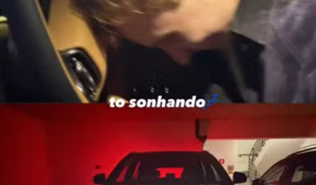 Juliano Floss vai às lágrimas ao entrar em seu primeiro carro e emociona redes