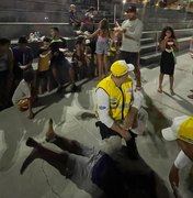 Ronda no Bairro socorre crianças, vítimas de acidente de trânsito e queda em Maceió