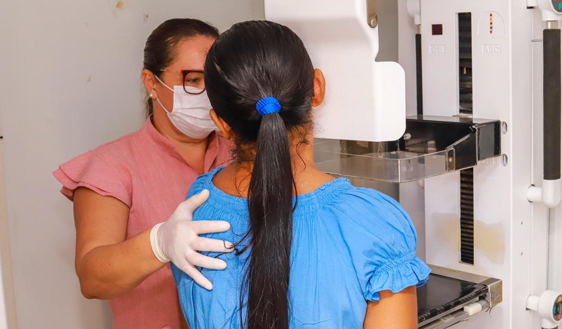 Ação itinerante oferta exames de mamografia para mais de 250 mulheres em Lagoa da Canoa