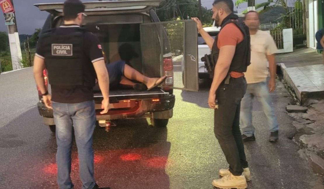 Acusado de assassinar amigo em Matriz de Camaragibe é preso no município de Porto Calvo