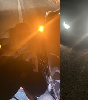 Motoristas têm pneus estourados e prejuízos por causa de buracos na AL-220, entre Campo Alegre e Arapiraca
