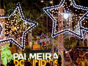 Abertura do Natal de Luz de Palmeira dos Índios será nesta sexta-feira (6)