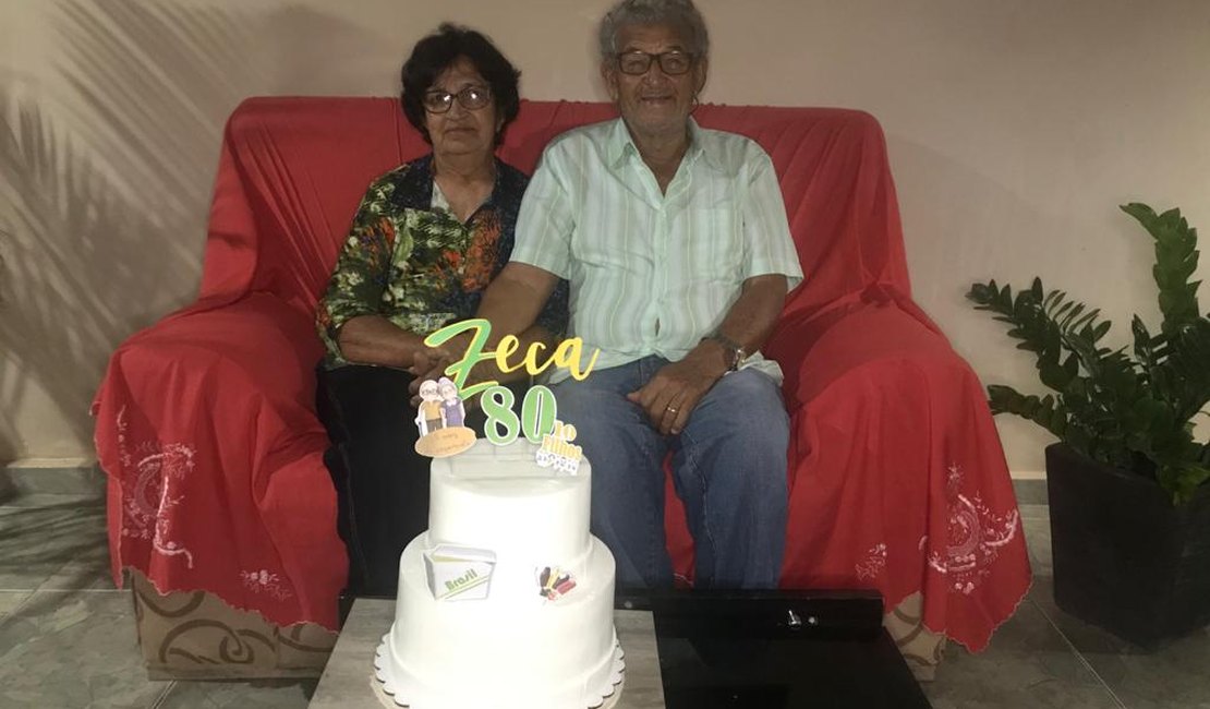 Patriarca arapiraquense cancela festa de 58 anos  de casamento para preservar a vida da família