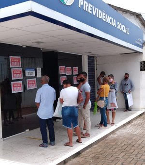 Semana começa com greve do INSS e agências fechadas em Alagoas