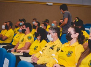Agentes da SMTT participam de treinamento com novos EPIs